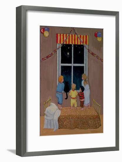 Waiting for Father Christmas-Margaret Loxton-Framed Giclee Print