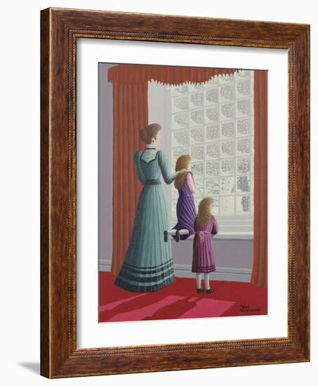 Waiting for Father-Peter Szumowski-Framed Giclee Print