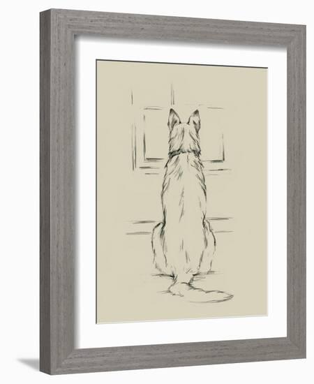 Waiting for Master II-Ethan Harper-Framed Art Print