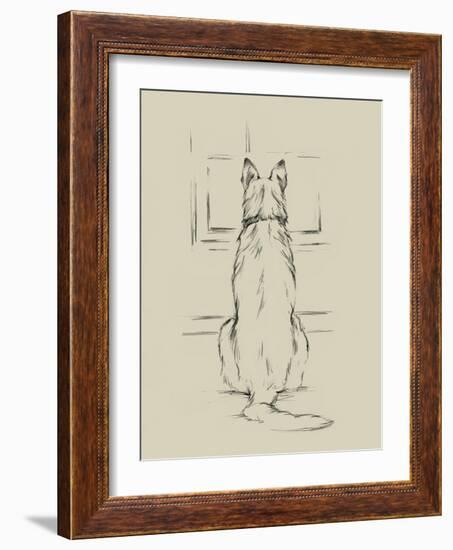 Waiting for Master II-Ethan Harper-Framed Art Print