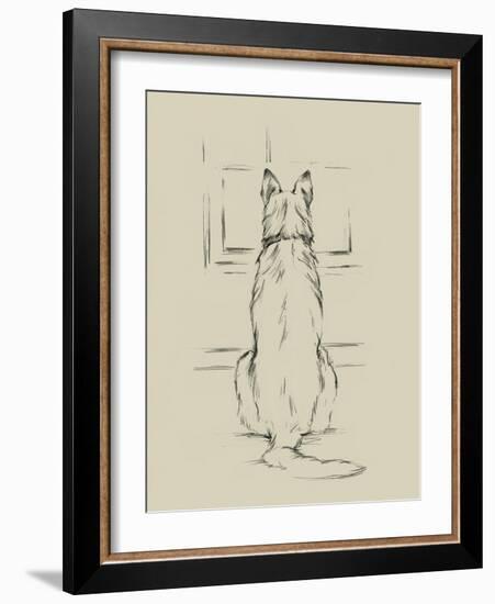 Waiting for Master II-Ethan Harper-Framed Art Print