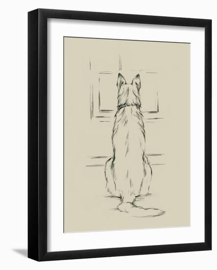 Waiting for Master II-Ethan Harper-Framed Art Print