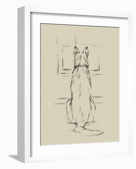 Waiting for Master II-Ethan Harper-Framed Art Print