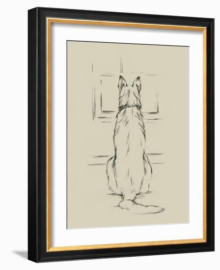 Waiting for Master II-Ethan Harper-Framed Art Print