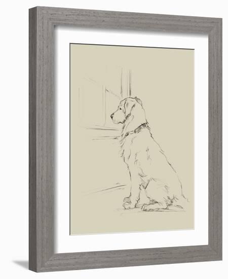 Waiting for Master IV-Ethan Harper-Framed Art Print