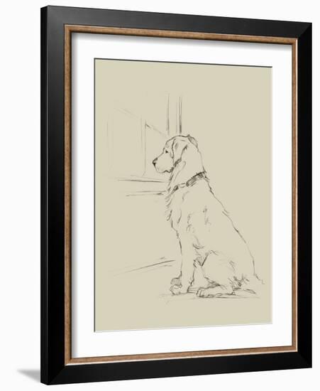 Waiting for Master IV-Ethan Harper-Framed Art Print