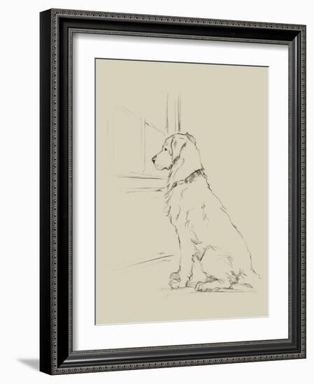 Waiting for Master IV-Ethan Harper-Framed Art Print