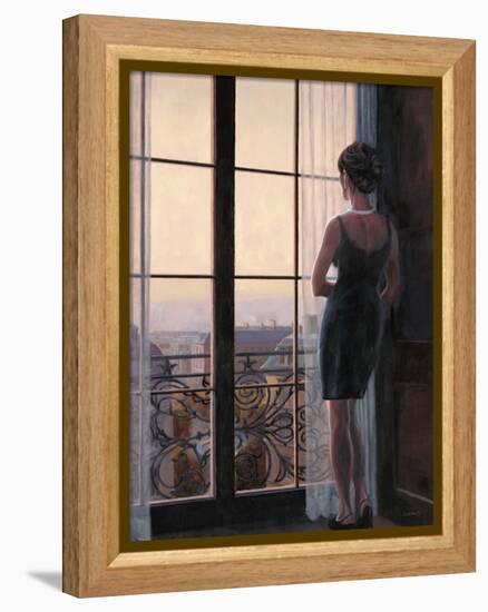 Waiting for Paris 2-Myles Sullivan-Framed Stretched Canvas