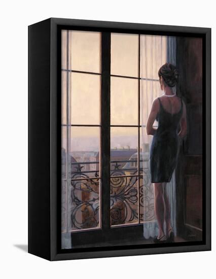 Waiting for Paris 2-Myles Sullivan-Framed Stretched Canvas