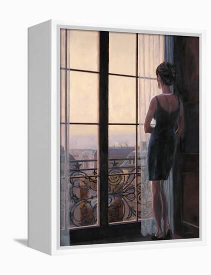 Waiting for Paris 2-Myles Sullivan-Framed Stretched Canvas