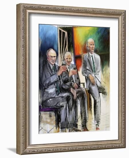 Waiting for Saint Peter, 2005-Daniel Clarke-Framed Giclee Print