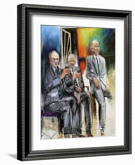 Waiting for Saint Peter, 2005-Daniel Clarke-Framed Giclee Print