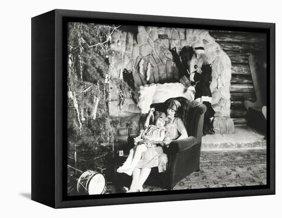 Waiting for Santa Claus-null-Framed Stretched Canvas