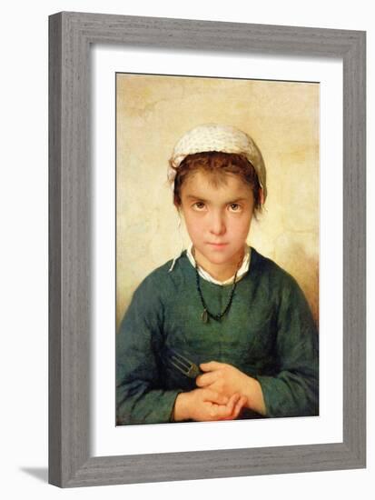 Waiting for Supper (Oil on Canvas)-Henriette Browne-Framed Giclee Print