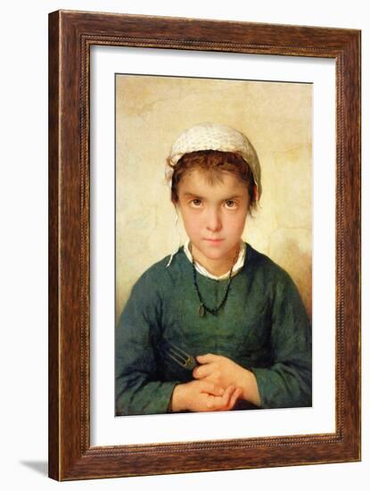 Waiting for Supper (Oil on Canvas)-Henriette Browne-Framed Giclee Print