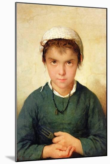 Waiting for Supper (Oil on Canvas)-Henriette Browne-Mounted Giclee Print