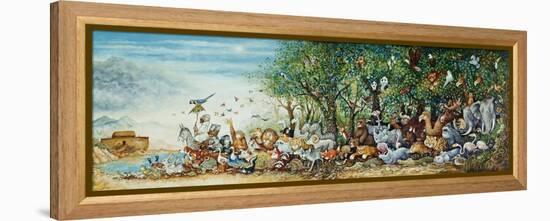 Waiting for the Ark-Bill Bell-Framed Premier Image Canvas