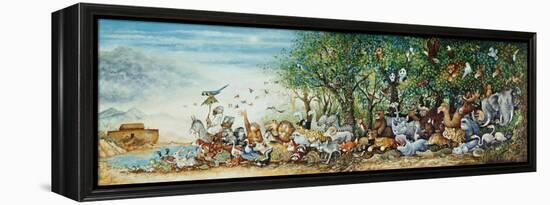 Waiting for the Ark-Bill Bell-Framed Premier Image Canvas