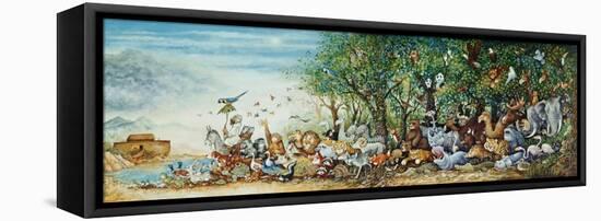 Waiting for the Ark-Bill Bell-Framed Premier Image Canvas