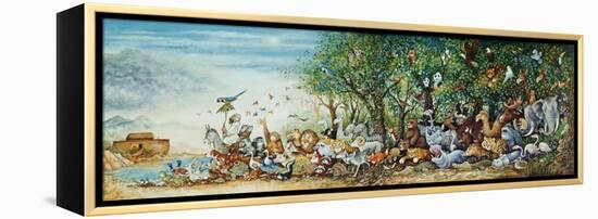 Waiting for the Ark-Bill Bell-Framed Premier Image Canvas