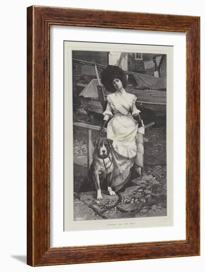 Waiting for the Boat-George L. Seymour-Framed Giclee Print