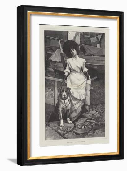 Waiting for the Boat-George L. Seymour-Framed Giclee Print