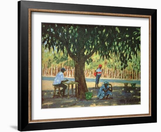 Waiting for the Bus, 1997-Tilly Willis-Framed Giclee Print