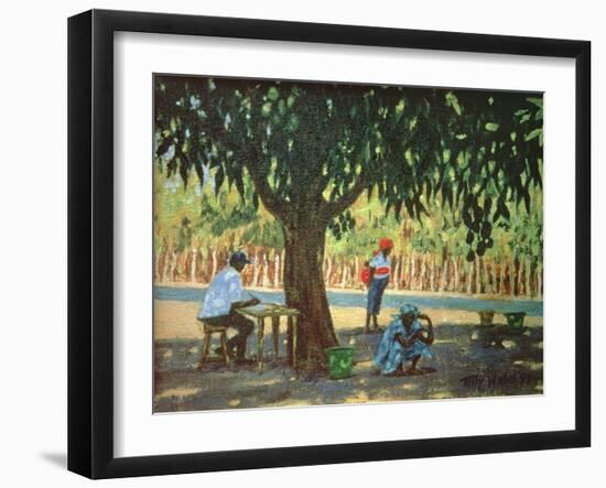 Waiting for the Bus, 1997-Tilly Willis-Framed Giclee Print