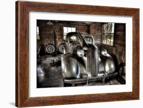 Waiting for the Day-Stephen Arens-Framed Photographic Print