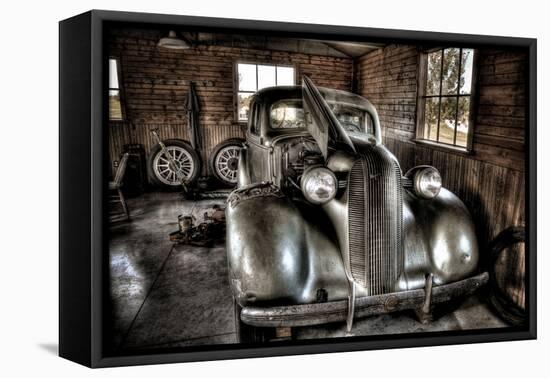 Waiting for the Day-Stephen Arens-Framed Premier Image Canvas