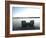 Waiting for the End of the Day, Chairs at Lake Mooselookmegontic, Maine-Nance Trueworthy-Framed Photographic Print