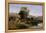 Waiting for the Ferry, 1845 (Oil on Canvas)-David Cox-Framed Premier Image Canvas