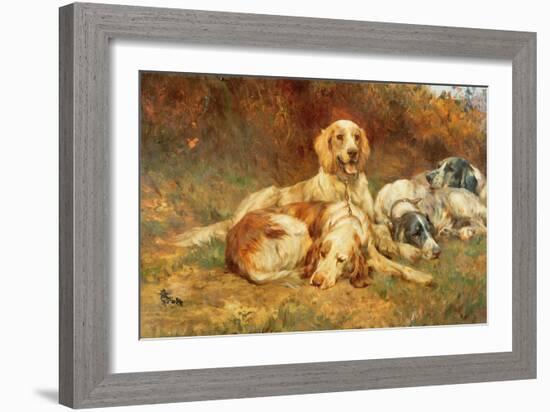 Waiting for the Guns-Thomas Blinks-Framed Giclee Print