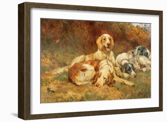 Waiting for the Guns-Thomas Blinks-Framed Giclee Print