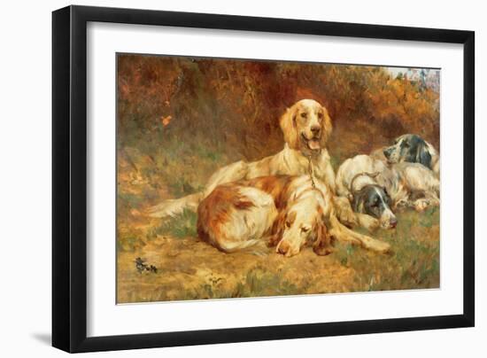 Waiting for the Guns-Thomas Blinks-Framed Giclee Print