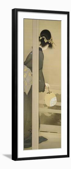 Waiting for the Moon-Shoen Uemura-Framed Giclee Print