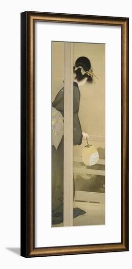 Waiting for the Moon-Shoen Uemura-Framed Giclee Print