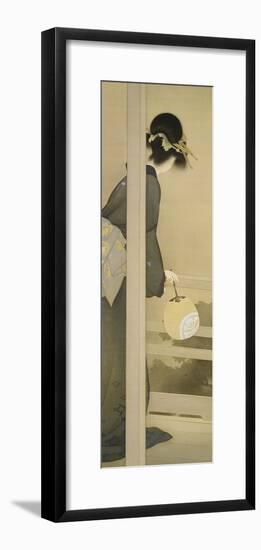 Waiting for the Moon-Shoen Uemura-Framed Giclee Print