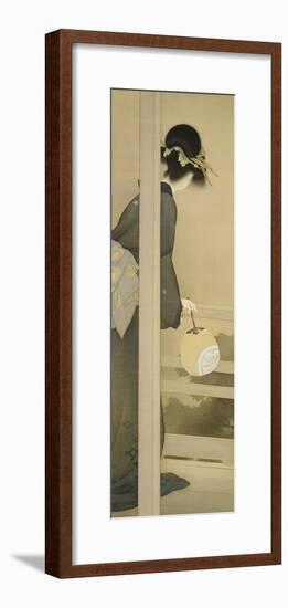 Waiting for the Moon-Shoen Uemura-Framed Giclee Print