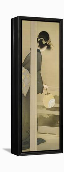 Waiting for the Moon-Shoen Uemura-Framed Premier Image Canvas