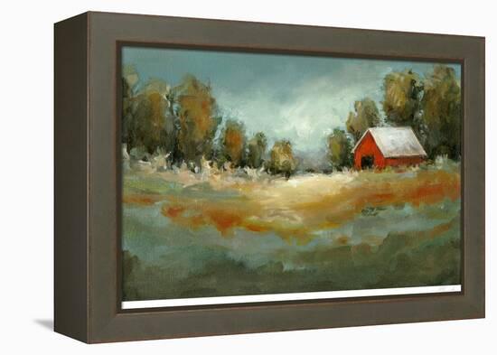 Waiting for the Rain-Christina Long-Framed Stretched Canvas