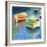 Waiting for the Ride-Leslie Saeta-Framed Art Print