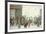 Waiting For The Shops To Open-Laurence Stephen Lowry-Framed Giclee Print