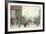 Waiting For The Shops To Open-Laurence Stephen Lowry-Framed Giclee Print