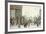 Waiting For The Shops To Open-Laurence Stephen Lowry-Framed Giclee Print