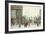 Waiting For The Shops To Open-Laurence Stephen Lowry-Framed Giclee Print