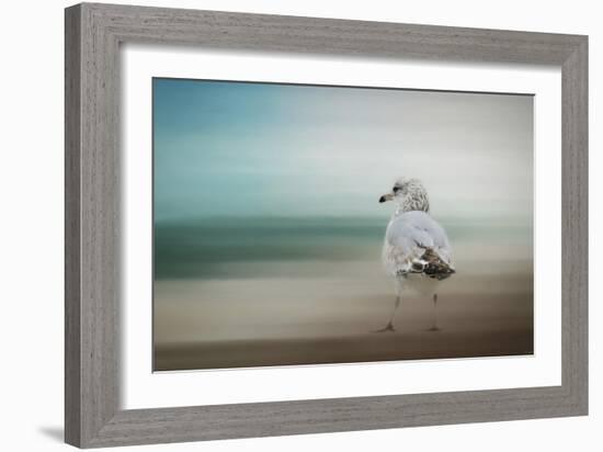 Waiting for the Tide-Jai Johnson-Framed Giclee Print