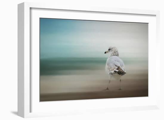 Waiting for the Tide-Jai Johnson-Framed Giclee Print