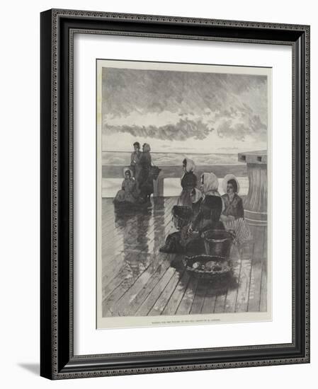 Waiting for the Toilers of the Sea-Hector Caffieri-Framed Giclee Print