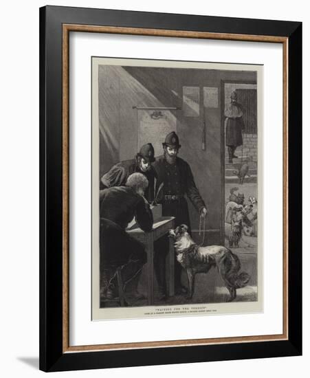 Waiting for the Verdict-Samuel Edmund Waller-Framed Giclee Print